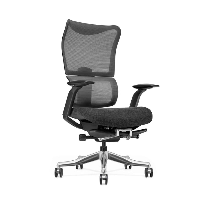 DIYF - Ergonomic Executive Office Chair with Aluminium Footrest