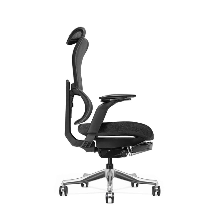 DIYF - Ergonomic Executive Office Chair with Aluminium Footrest