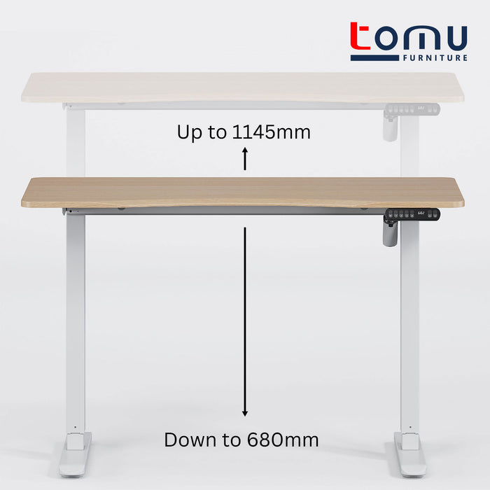 tomu Furniture - Electronic Height Adjustable Ergonomic Desk