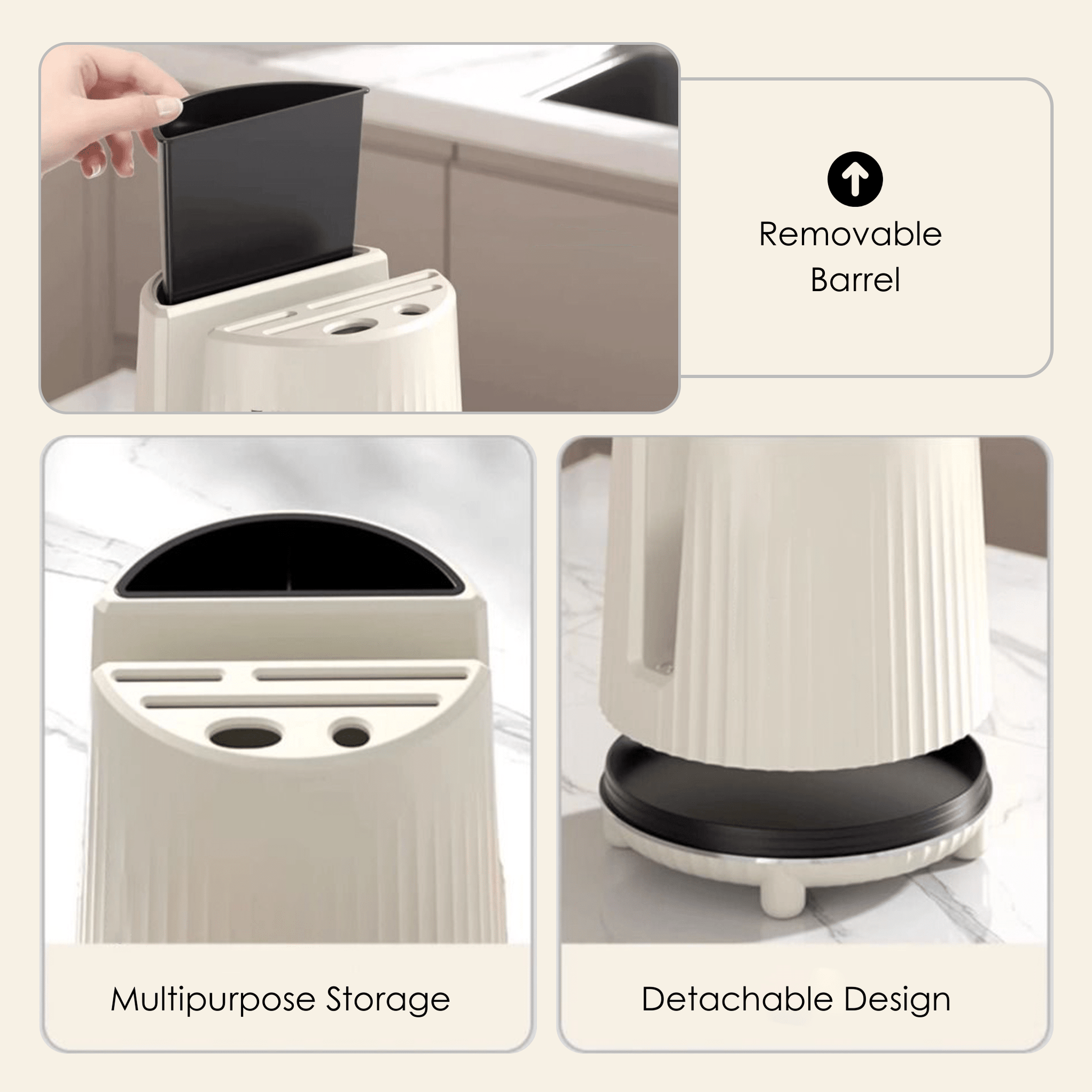 Utensil Holder 360° Rotating Kitchen Tool Rest | Betty's Home & Beauty ...