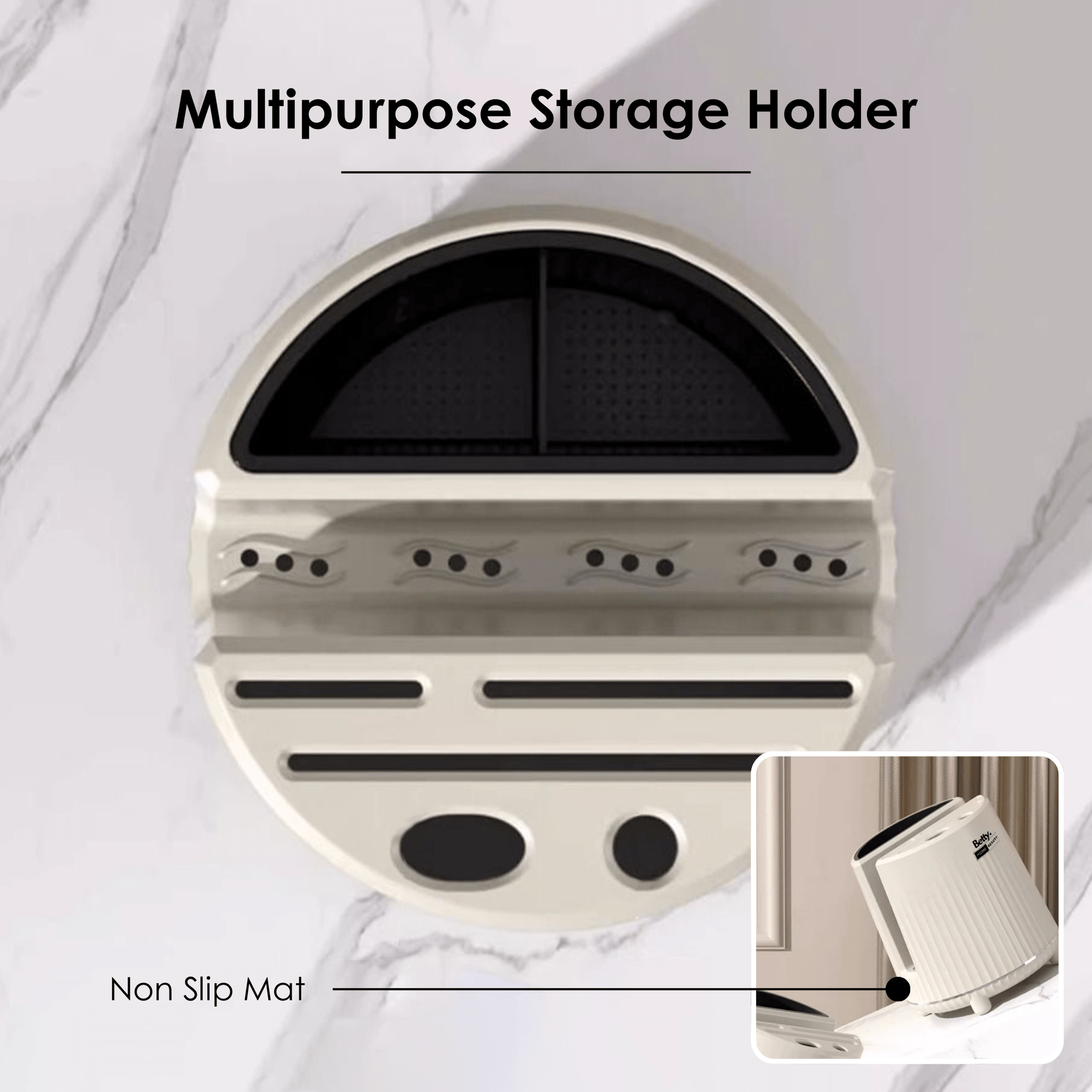 Utensil Holder 360° Rotating Kitchen Tool Rest | Betty's Home & Beauty ...