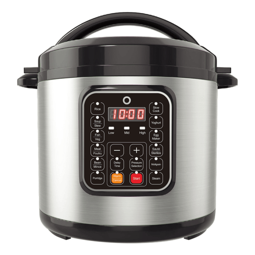 O - 6L Electric Pressure Cooker - tomu.co.za