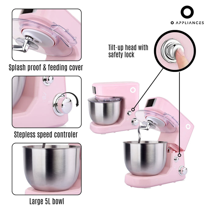 O - Kitchen Machine Stand Mixer 1000W - tomu.co.za