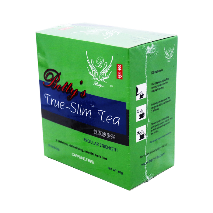 Betty's True-Slim™ Tea (Regular Strength) - 30 Tea Bags