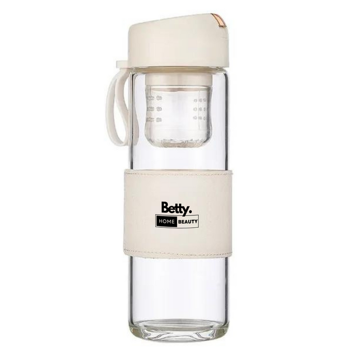 Betty's Home & Beauty - 450ml Glass Bottle with Magnetic Infuser