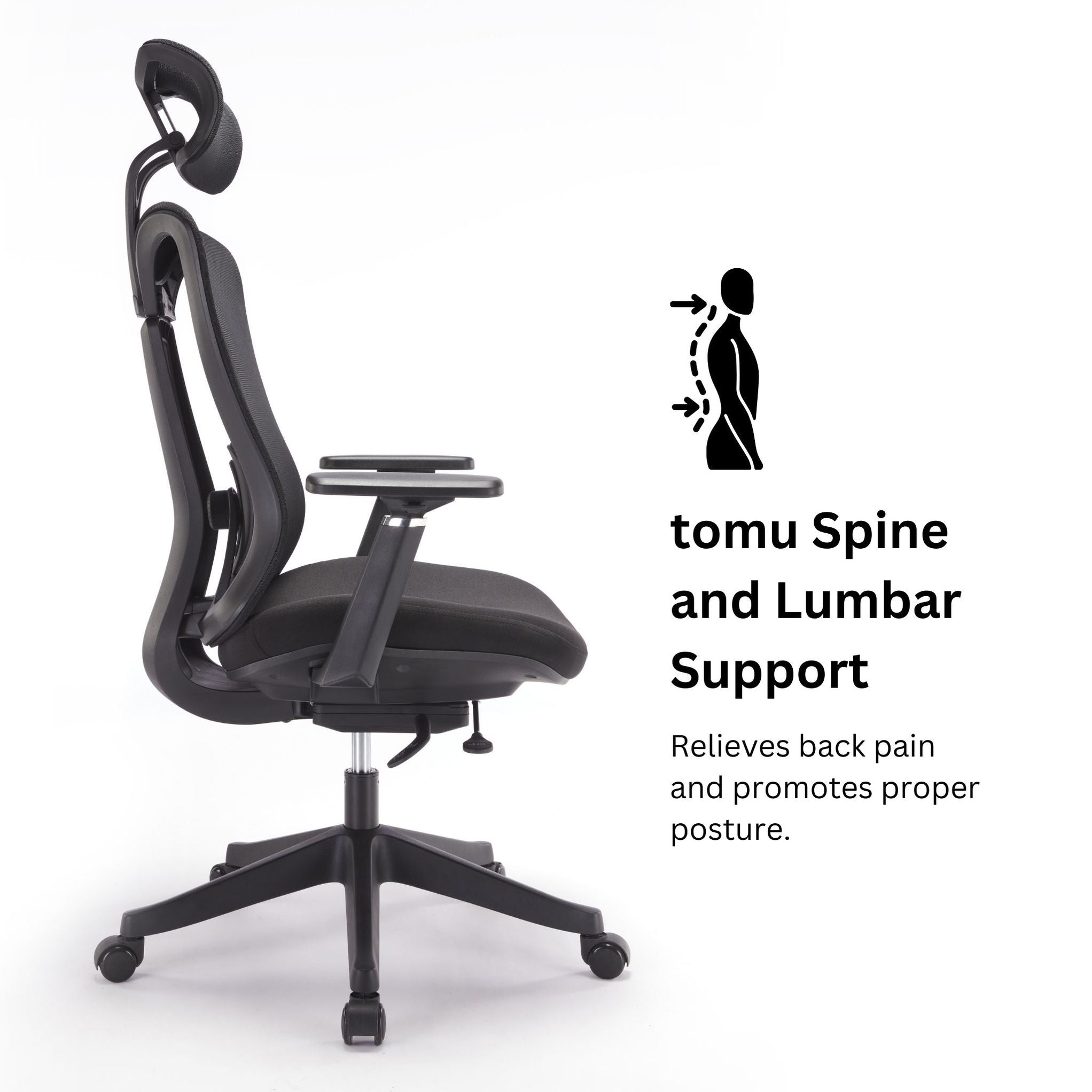 Affordable Ergonomic Executive Office Chair | Comfort & Lumbar Support ...