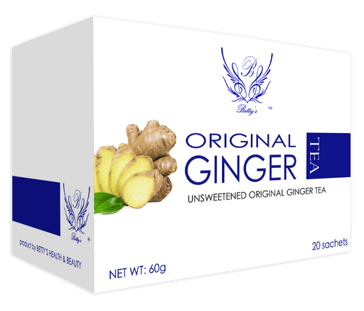 Betty's Original Ginger Tea (Unsweetened Ginger Tea) - 20 Sachets - tomu.co.za